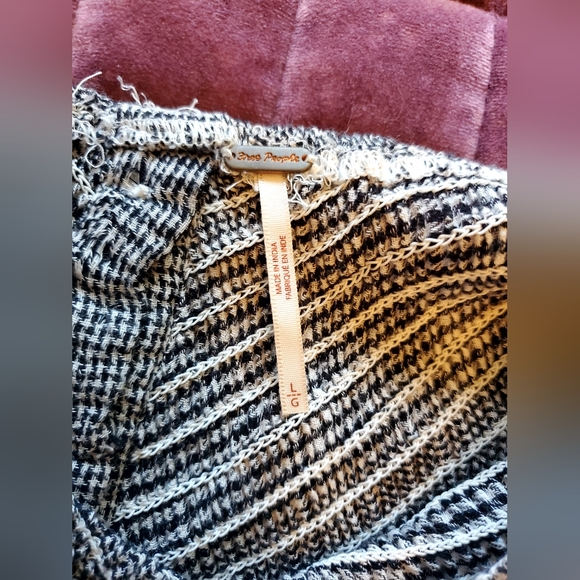 Free People Old Friends Gingham & Checkered Dress. Nwot - Picture 5 of 10